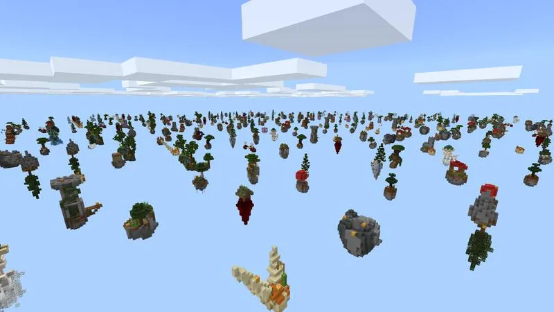 Infinity Lucky Block Skyblock