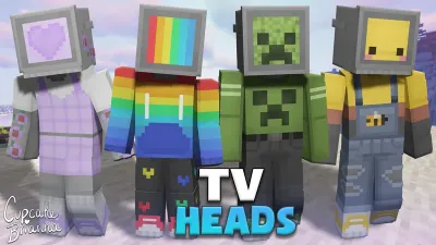 TV Heads HD Skin Pack