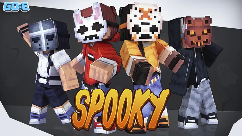 Spooky Masked Teens
