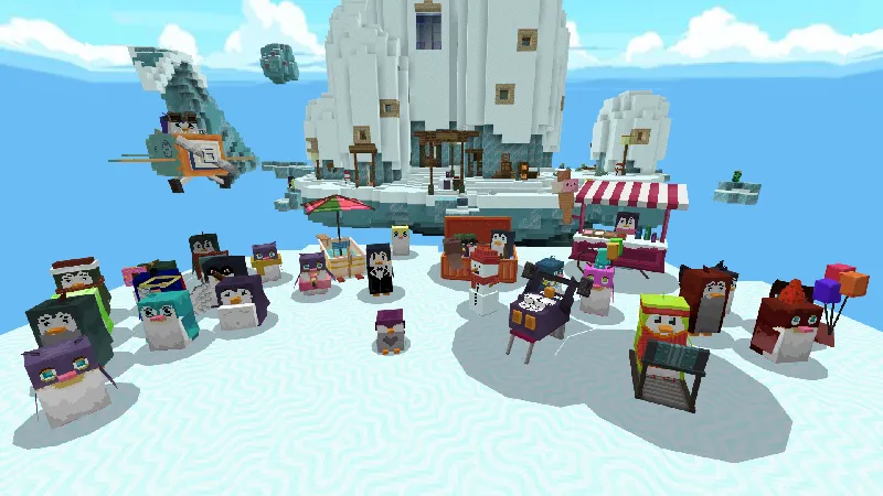 Penguins Skyblock