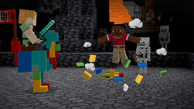 LEGO MINECRAFT CHICKEN MOUNTS