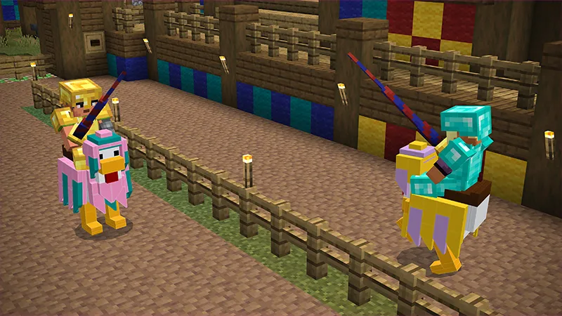 LEGO MINECRAFT CHICKEN MOUNTS