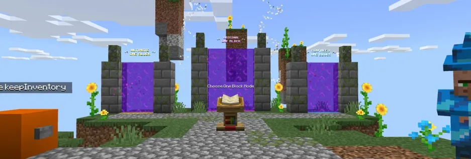 ONE BLOCK SKYBLOCK