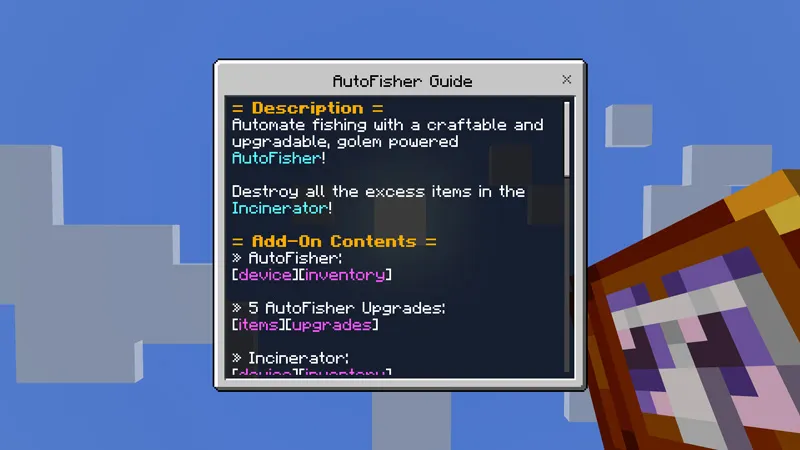 AutoFisher Add-On