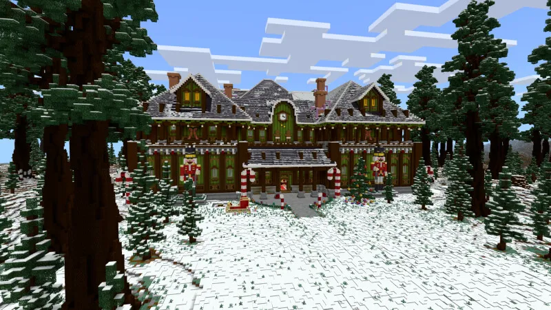 Holiday Winter Mansion 2