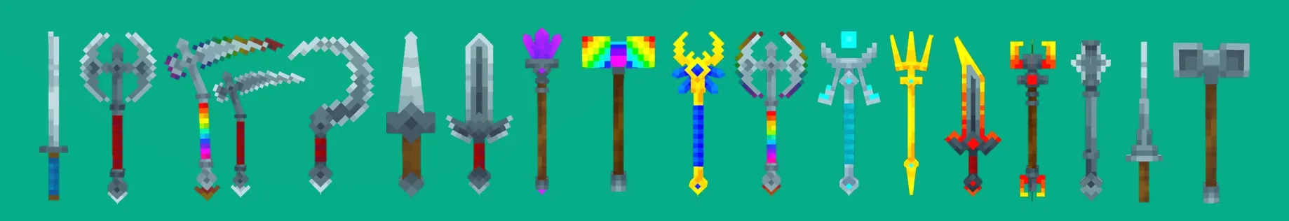 WEAPONS!