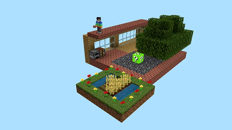 SKY BLOCK 1 BLOCK!