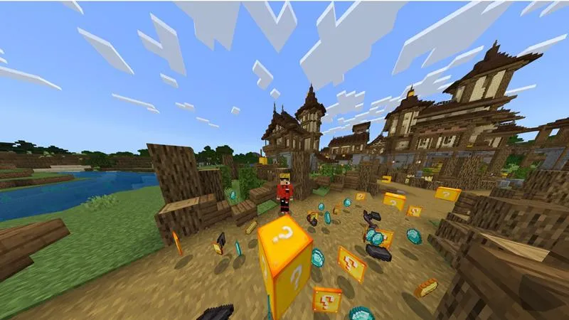 Medieval Lucky Block Race
