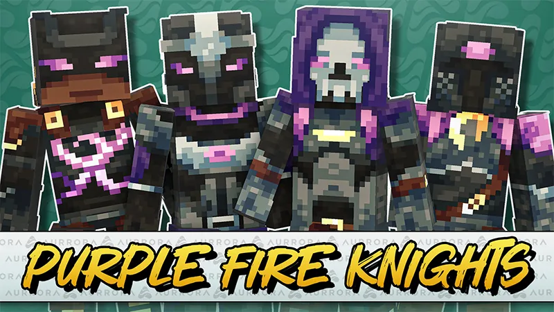Purple Fire Knights