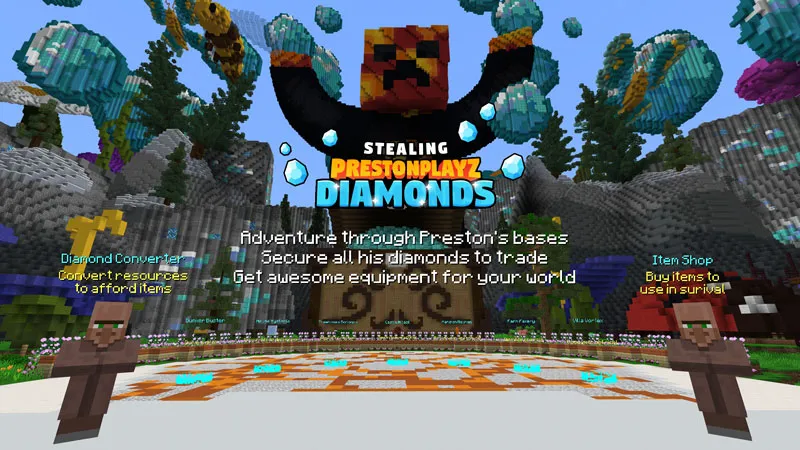 Stealing PrestonPlayz Diamonds
