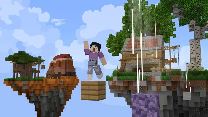 One Block: Falling Blocks