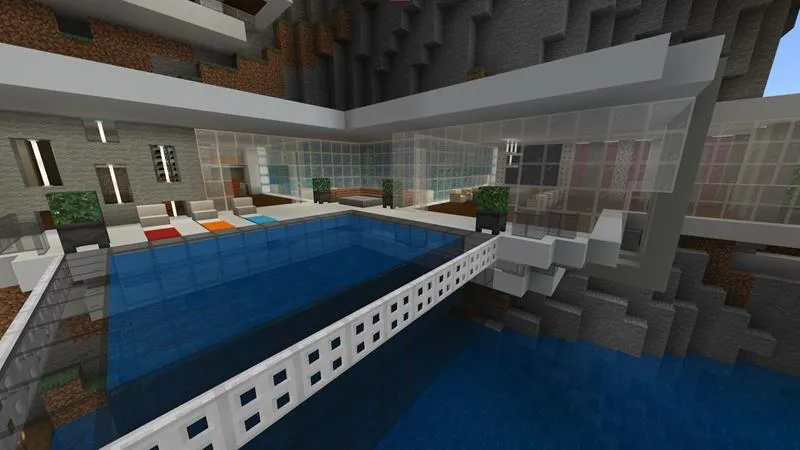 Modern Cliffside Base