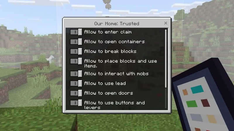 Land Claims 3.0 Add-On