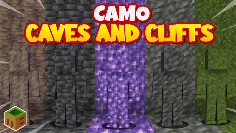 Camo Caves and Cliffs
