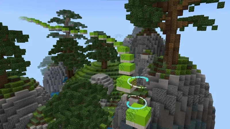 Floating Island Parkour