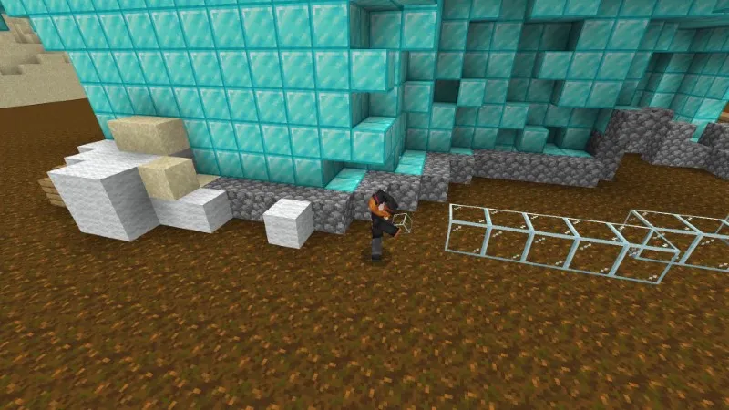 Explosions vs 500,000 Diamonds