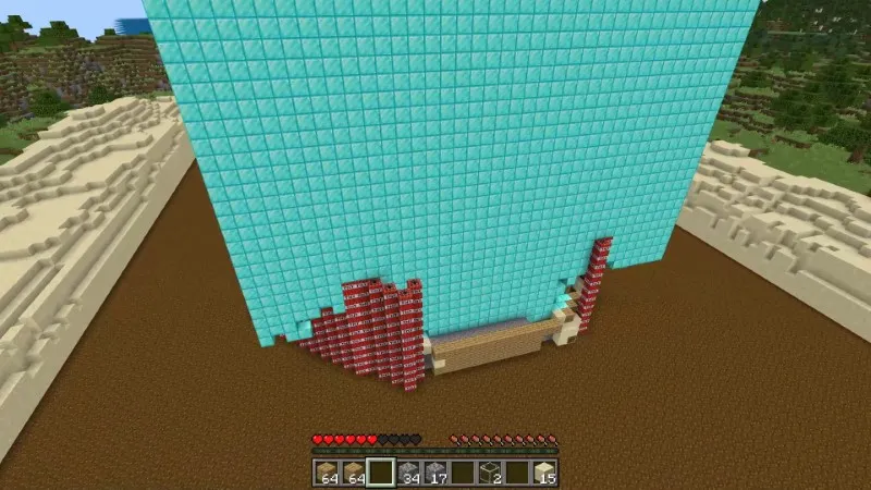 Explosions vs 500,000 Diamonds