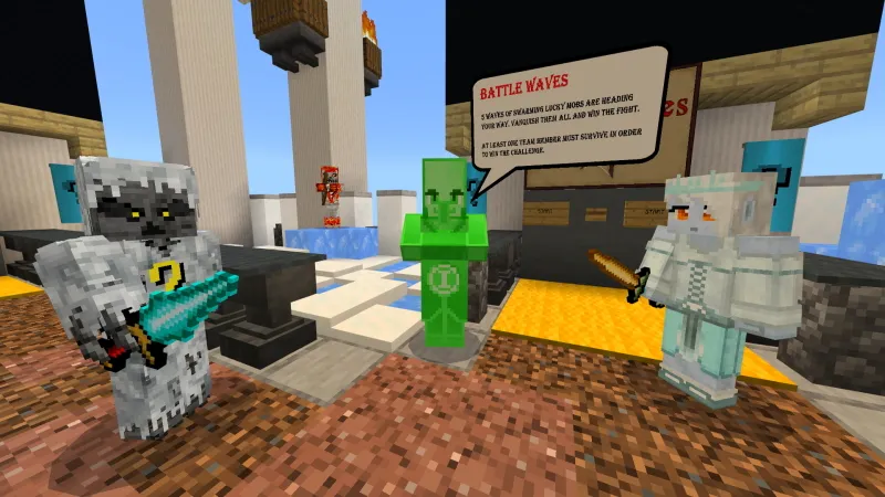 Lucky Mobs - Battle Arena